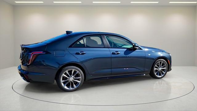 new 2025 Cadillac CT4 car, priced at $50,145