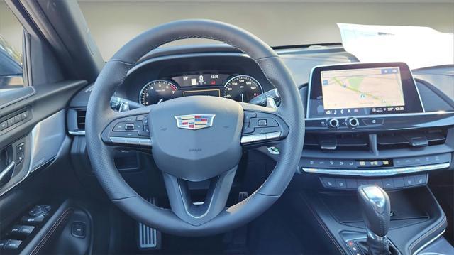 new 2025 Cadillac CT4 car, priced at $50,145