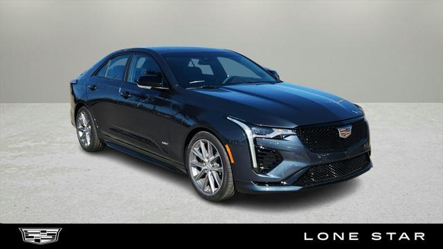 new 2025 Cadillac CT4-V car, priced at $58,184