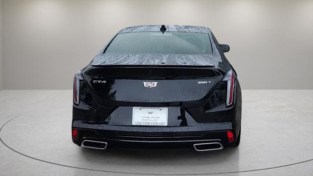 new 2025 Cadillac CT4 car, priced at $45,525