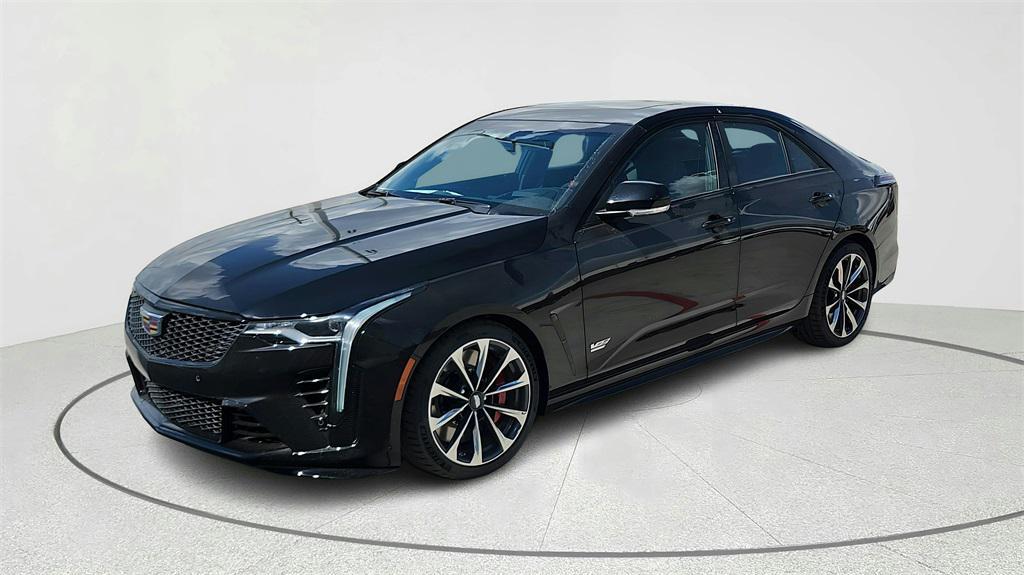 new 2026 Cadillac CT4-V car, priced at $76,669