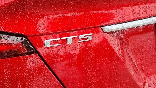new 2025 Cadillac CT5 car, priced at $53,930