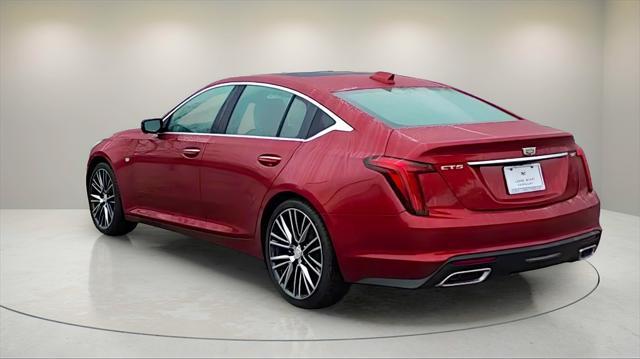 new 2025 Cadillac CT5 car, priced at $53,930