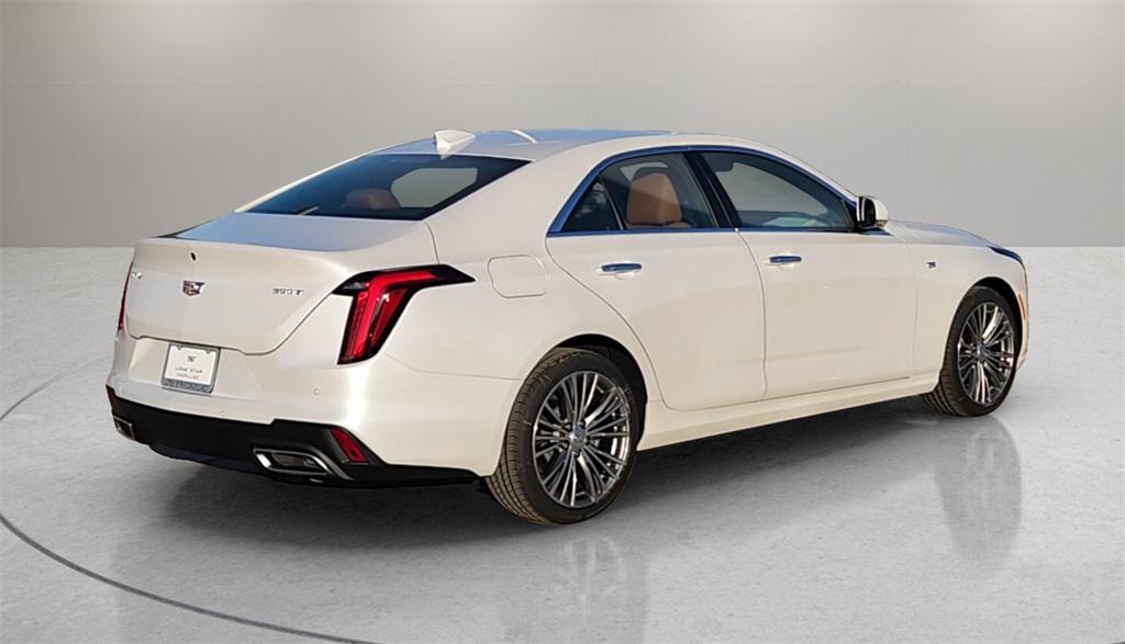 new 2025 Cadillac CT4 car, priced at $47,044