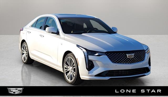 new 2025 Cadillac CT4 car, priced at $45,544