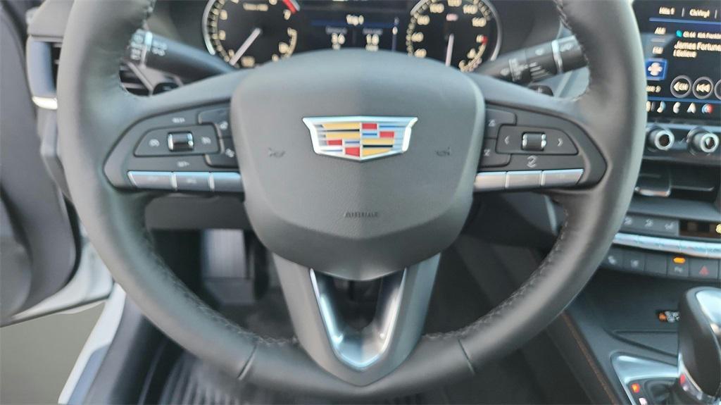 new 2025 Cadillac CT4 car, priced at $47,044