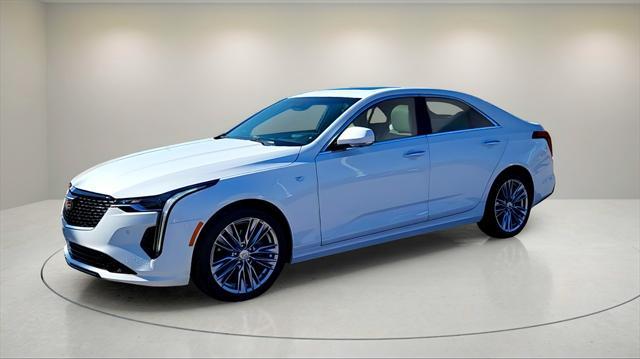 new 2025 Cadillac CT4 car, priced at $44,215