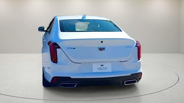 new 2025 Cadillac CT4 car, priced at $44,215