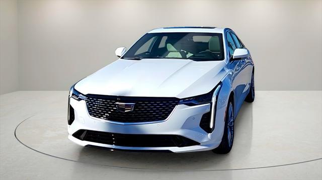 new 2025 Cadillac CT4 car, priced at $44,215