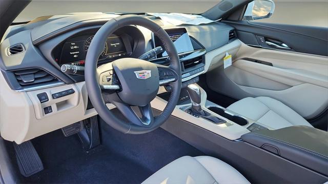 new 2025 Cadillac CT4 car, priced at $44,215