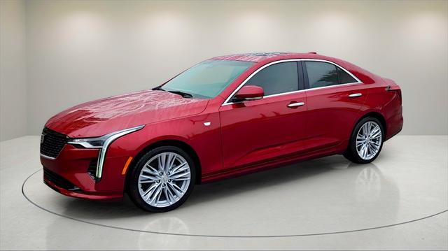 new 2025 Cadillac CT4 car, priced at $45,440