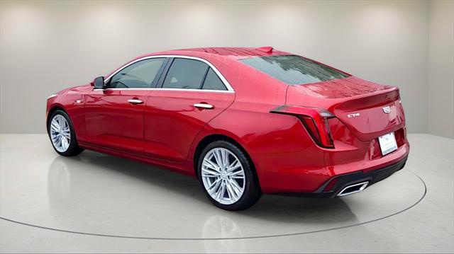 new 2025 Cadillac CT4 car, priced at $45,440