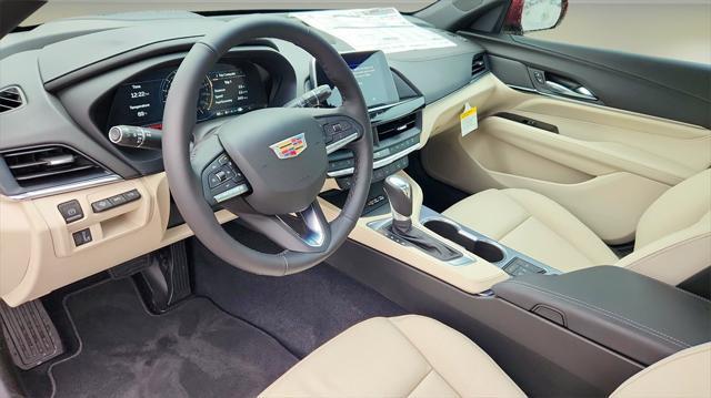 new 2025 Cadillac CT4 car, priced at $45,440