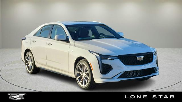 new 2025 Cadillac CT4 car, priced at $48,619