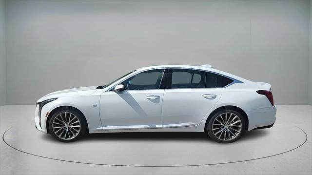 new 2025 Cadillac CT5 car, priced at $56,110