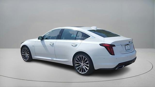 new 2025 Cadillac CT5 car, priced at $56,110