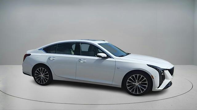 new 2025 Cadillac CT5 car, priced at $56,110
