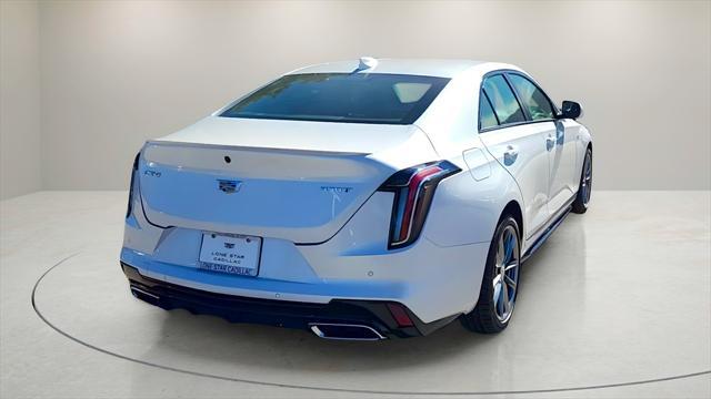 new 2025 Cadillac CT4 car, priced at $46,750