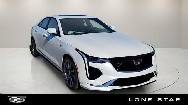 new 2025 Cadillac CT4 car, priced at $46,750