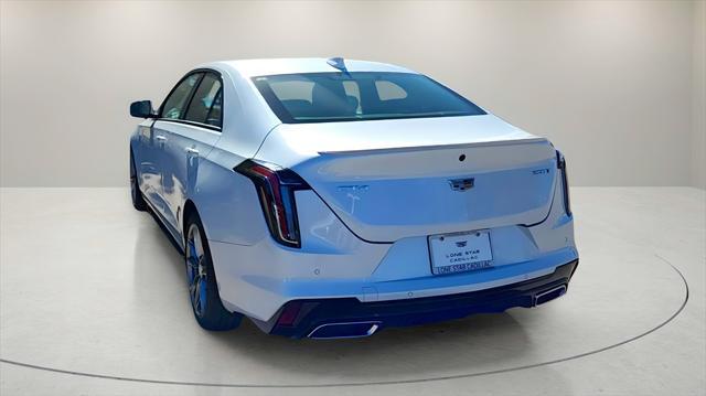 new 2025 Cadillac CT4 car, priced at $46,750