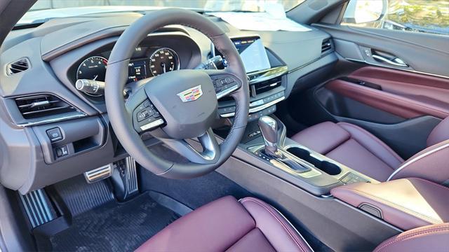 new 2025 Cadillac CT4 car, priced at $46,750