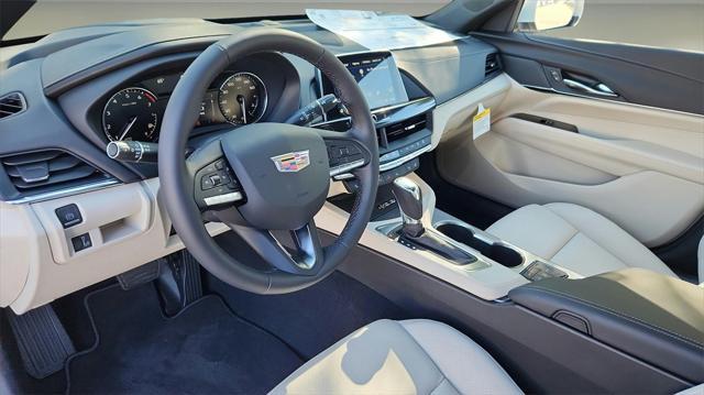 new 2025 Cadillac CT4 car, priced at $43,840