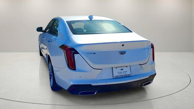 new 2025 Cadillac CT4 car, priced at $43,840