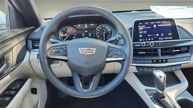 new 2025 Cadillac CT4 car, priced at $43,840