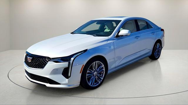 new 2025 Cadillac CT4 car, priced at $43,840