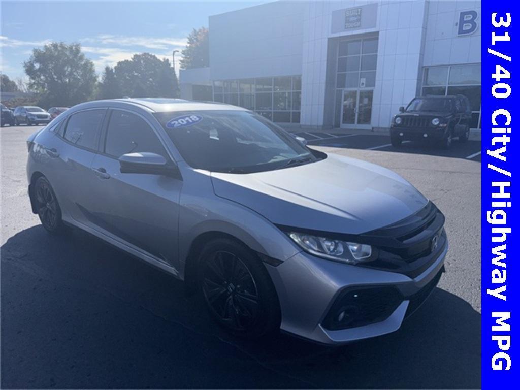 used 2018 Honda Civic car, priced at $15,495