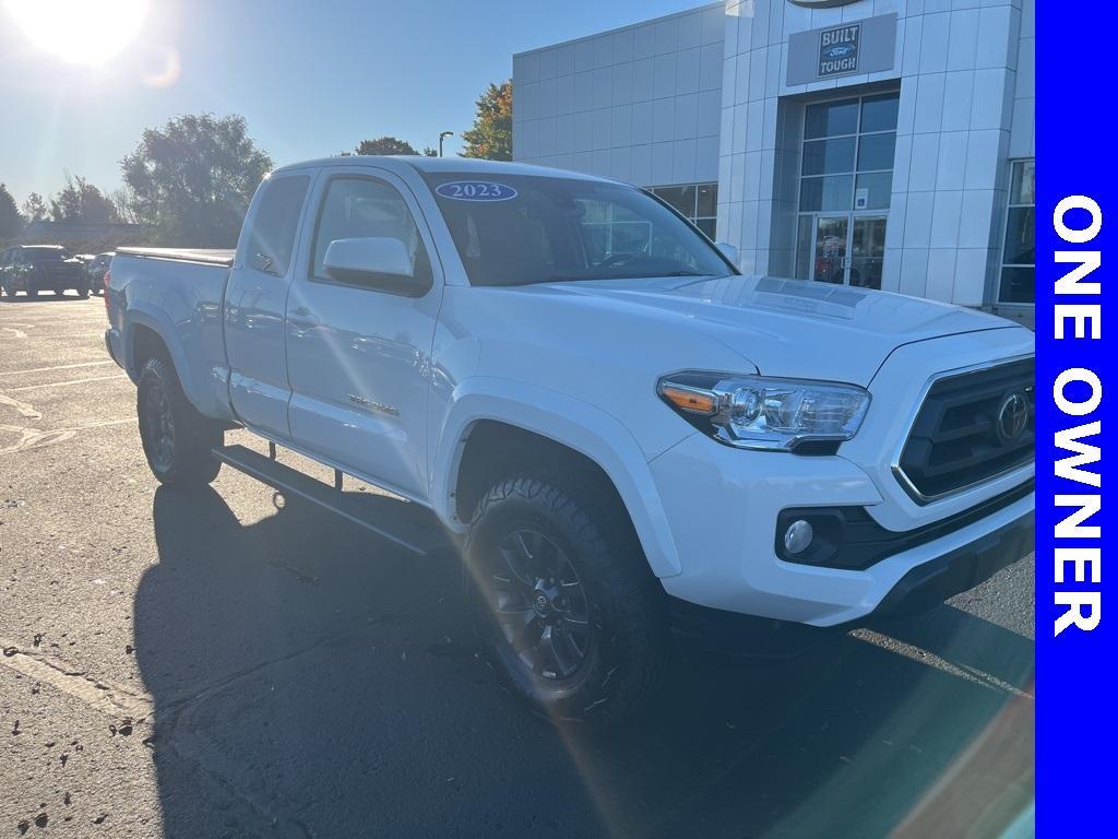 used 2023 Toyota Tacoma car, priced at $23,995