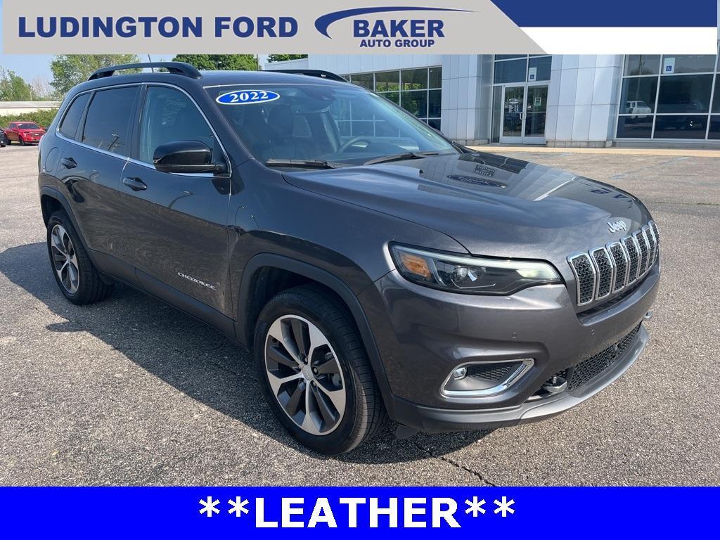 used 2022 Jeep Cherokee car, priced at $22,462