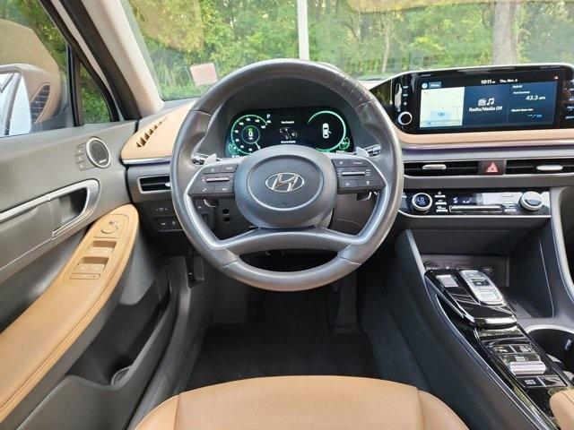 used 2021 Hyundai Sonata Hybrid car, priced at $24,499