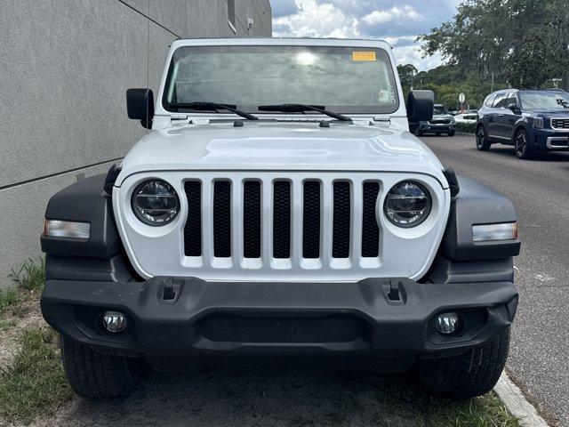 used 2021 Jeep Wrangler Unlimited car, priced at $34,222