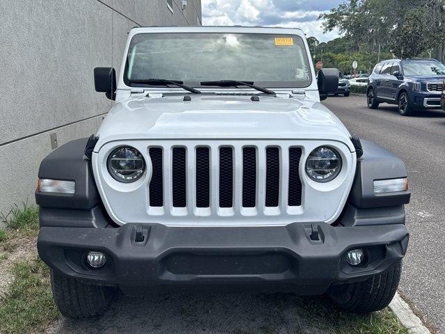 used 2021 Jeep Wrangler Unlimited car, priced at $34,222