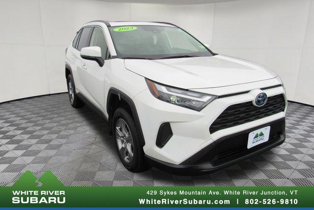 used 2023 Toyota RAV4 Hybrid car, priced at $30,500