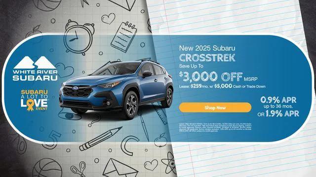 new 2025 Subaru Crosstrek car, priced at $28,287