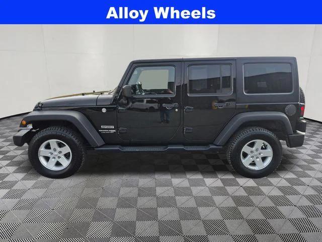 used 2018 Jeep Wrangler JK Unlimited car, priced at $21,000