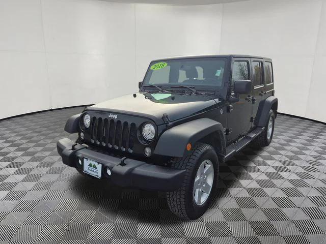 used 2018 Jeep Wrangler JK Unlimited car, priced at $21,000