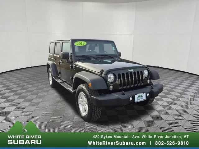 used 2018 Jeep Wrangler JK Unlimited car, priced at $22,000