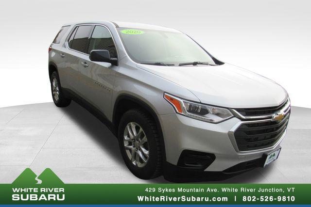 used 2020 Chevrolet Traverse car, priced at $16,500