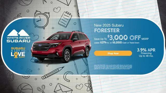 new 2025 Subaru Forester car, priced at $32,603