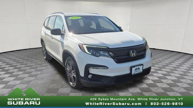 used 2022 Honda Pilot car, priced at $27,000