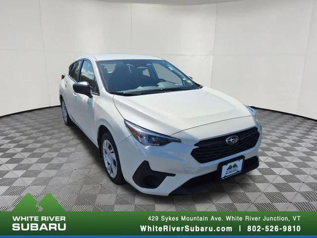 new 2025 Subaru Impreza car, priced at $25,300