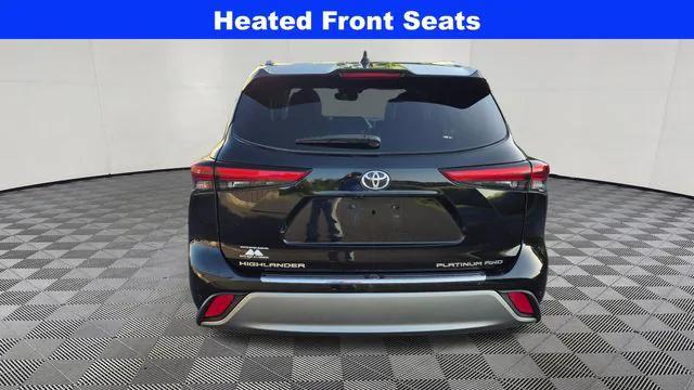 used 2021 Toyota Highlander car, priced at $38,000