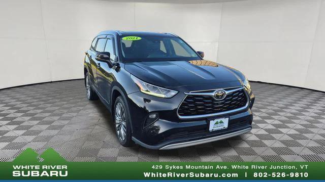 used 2021 Toyota Highlander car, priced at $38,000
