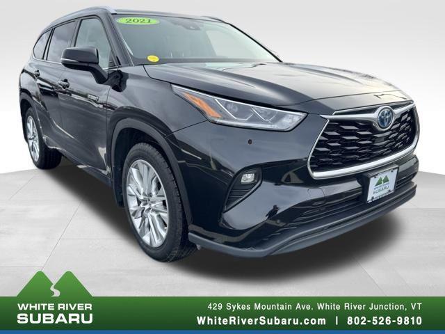 used 2021 Toyota Highlander Hybrid car, priced at $36,000