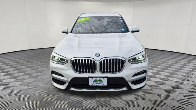 used 2021 BMW X3 car, priced at $26,500