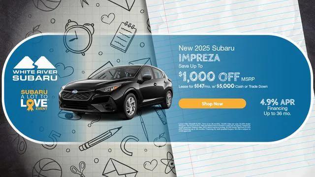 new 2025 Subaru Impreza car, priced at $29,200