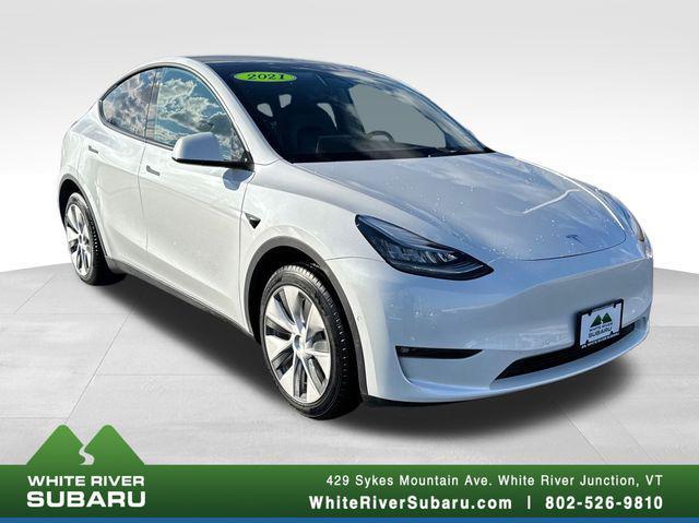 used 2021 Tesla Model Y car, priced at $30,500